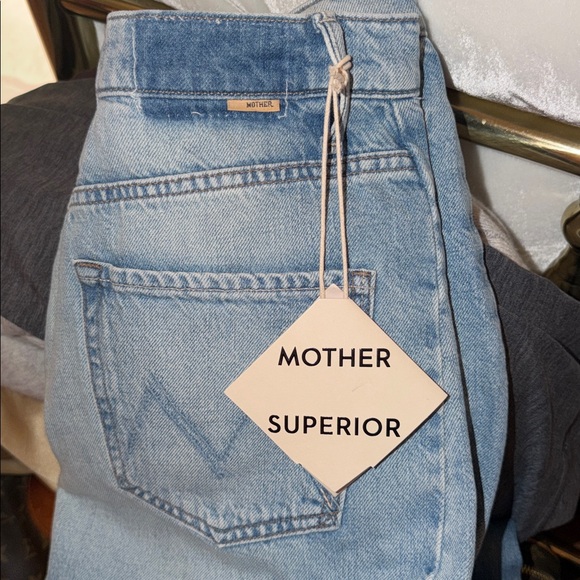 MOTHER The Half Pipe High-Rise Straight-Leg Ankle Jeans, size 28 - Picture 7 of 14